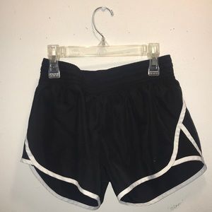 Black Running Shorts